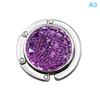 Portable Folding Alloy Purse Handbag Bag Hanger Hook Holder Table Hook Unique Bag Parts Accessories Gifts