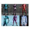 Cool Superhero Mechanical Armor CyberPunk Bodysuit Steampunk Jumpsuit Halloween Party Carnival Cosplay Costume Romper Zentai