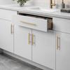 Long Pull Cabinet Handles Aluminum Alloy Door Pull Modern Furniture Handle  Kitchen Cabinets