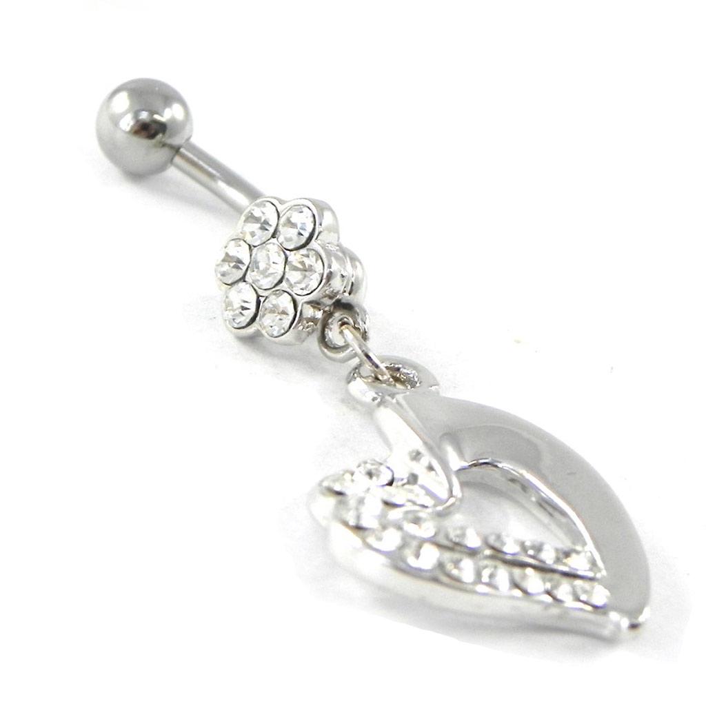 Les Trésors De Lily [H9397] - Пирсинг «Любовь» белый