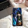 Чехол для телефона J-Johnny Joestar из J-Jojo для Samsung S25,24,23,22,30,21,10,9,Ultra,Plus,Lite,FE,4,5 G Мягкий черный чехол