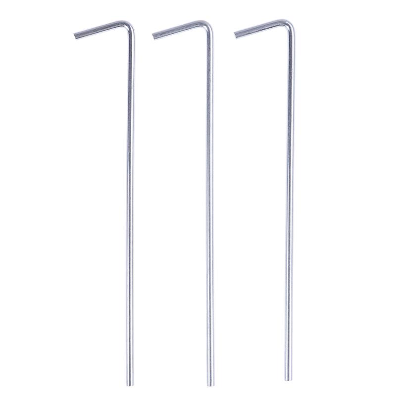 5 шт. колышки для палаток из сплава, сверхпрочная головка гвоздя, твердая сталь, металл