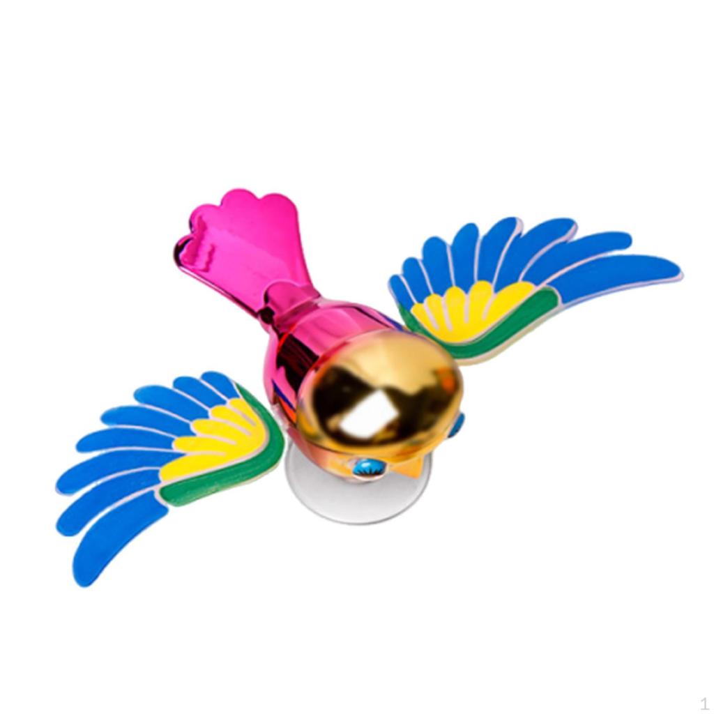 Украшение в виде птицы, игрушка, аксессуары для интерьера автомобиля, забавный интерактивный электрический компаньон, декор для шлема для