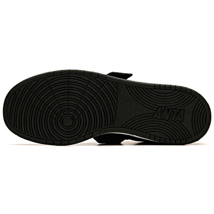 Anta Удобные теплые прочные кроссовки средней высоты мужские кроссовки темно-черные 91938060-4