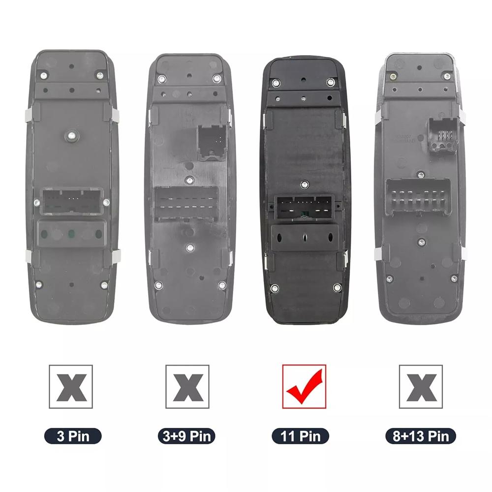 Front Left Window Switch For 2016-2019 Jeep Grand Cherokee 3.6L 5.7L 68319803A