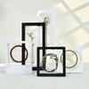 Earrings Floating Frame Box Ring Jewelry Display Box New Jewelry Storage Box  Hair Clip
