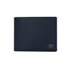 CURRENT Current Wallet Bifold Wallet (Genuine Leather, Navy)