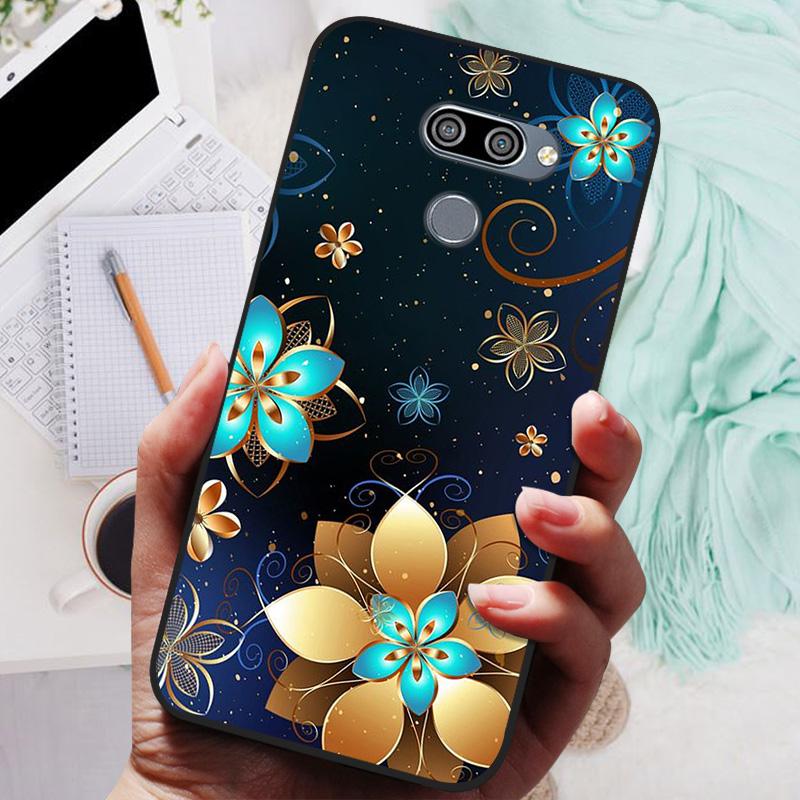 for LG K50 Q60 Case K 50 Soft TPU Silicone Phone Covers for LG Q60 LGK50 K 50 LGQ60 Case Bumper Q 60 Shockproof Coque Cover