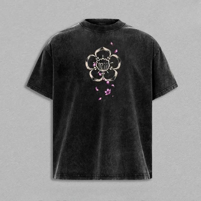 Kuchiki Byakuya BLEACH Clothing Men Women Short Sleeve Manga T-shirts Washed T Shirt Casual Cotton Tee Harajuku Unisex Tshirt
