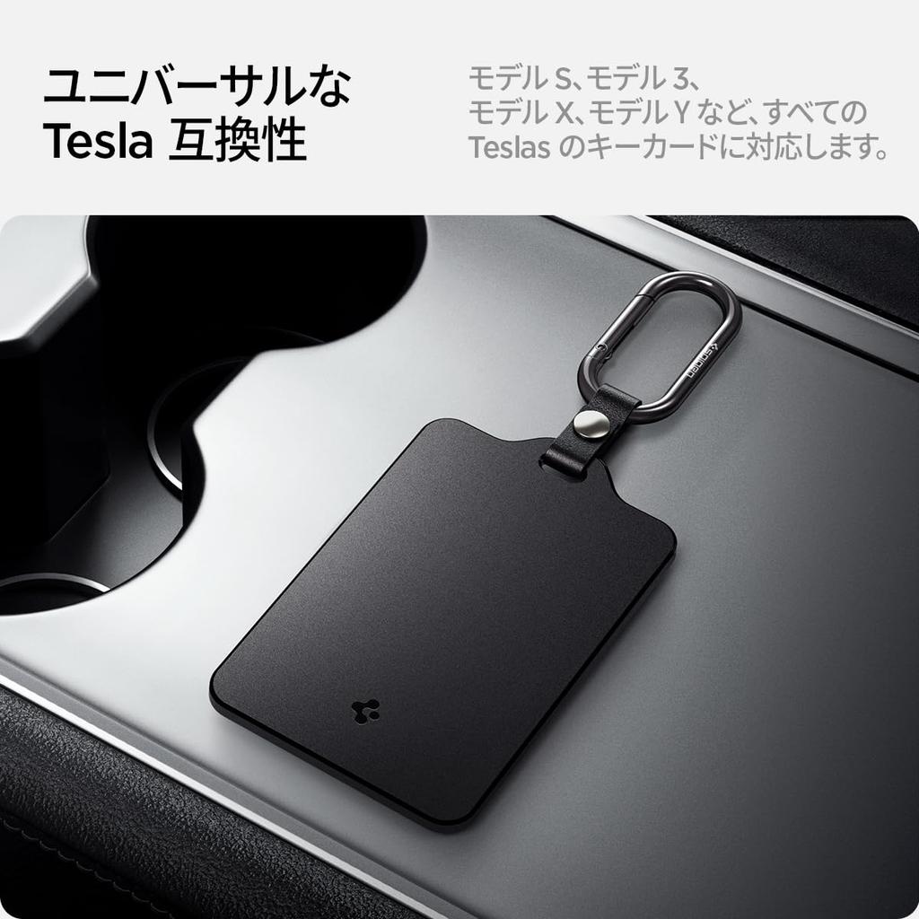 Держатель для карт Spigen Tesla Аксессуар Tesla для Tesla Model 3 2024 2 Совместим с Carbon Edition TO243 ACP07175 Чехол, 2023, Highland/Y/X/S - Упаковка,