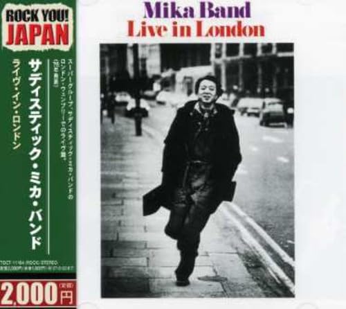CD SADISTIC MIKA BAND  Mikabandlivein London TOCT11164 Japan Japanese PopRock Used