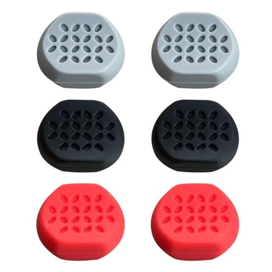 6Pcs Jaw Exerciser Set 3 Resistance Levels Facial Muscle Trainer Masseter Muscle Strengthener Jawline Enhancement Device