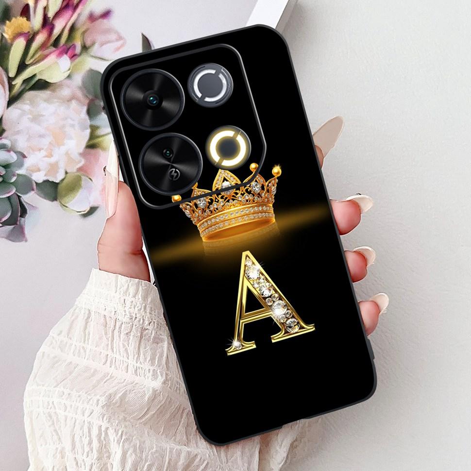 Чехол для ITEL P65 Милые буквы Силиконовый Мягкий ТПУ Задняя крышка Для ITEL P 65 P65 4G Чехол для телефона ITELP65 2024 Ударопрочный Coque Fundas