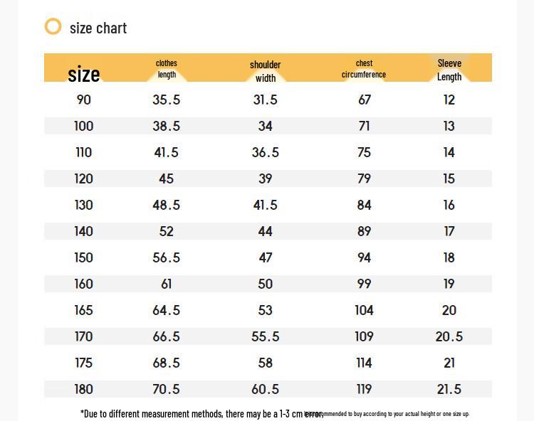Balabala Kids' Unisex Pure Cotton Short Sleeve T-Shirt