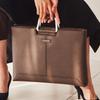 Tantin Taylor Men'S Leather Briefcase T11003 Brown / Large