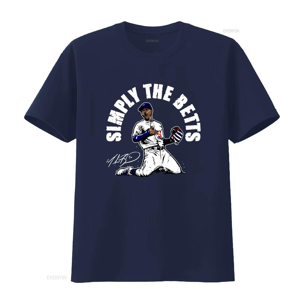Mookie Betts Simply The Signature Baseball Player T shirt A8CT vintage Washed Slightly Unisex Soft Stretched Comfortable