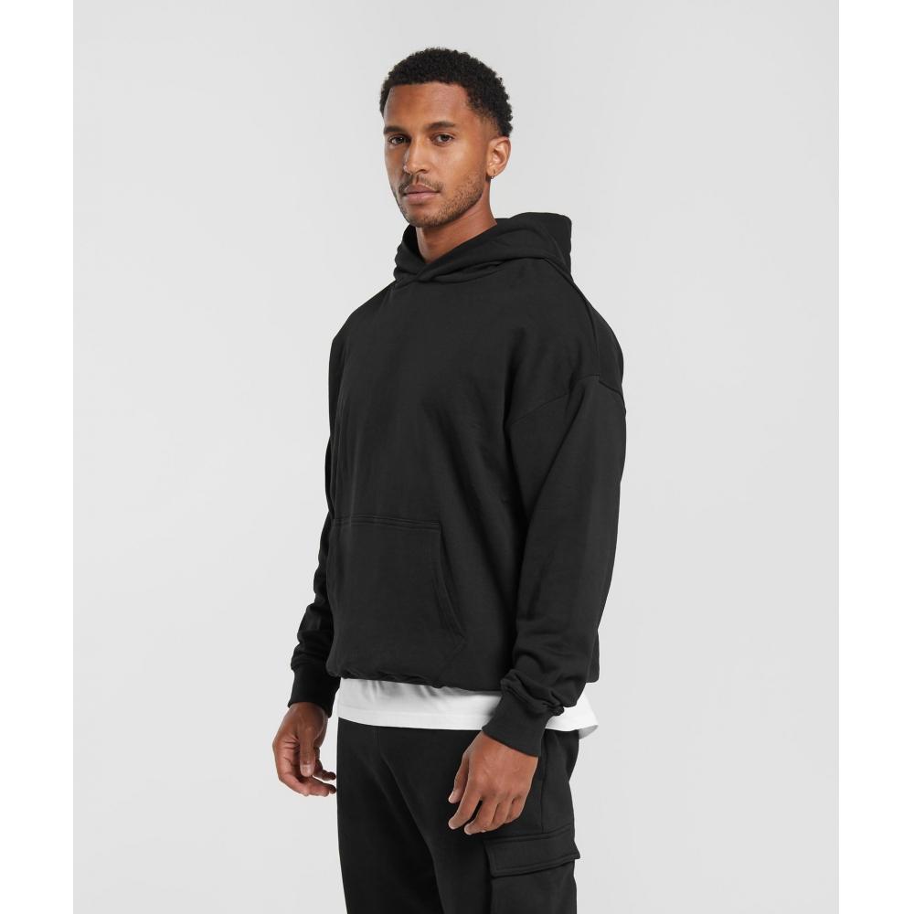 Gymshark Rest Day Essentials Hoodie Black A3a8z Bb2j