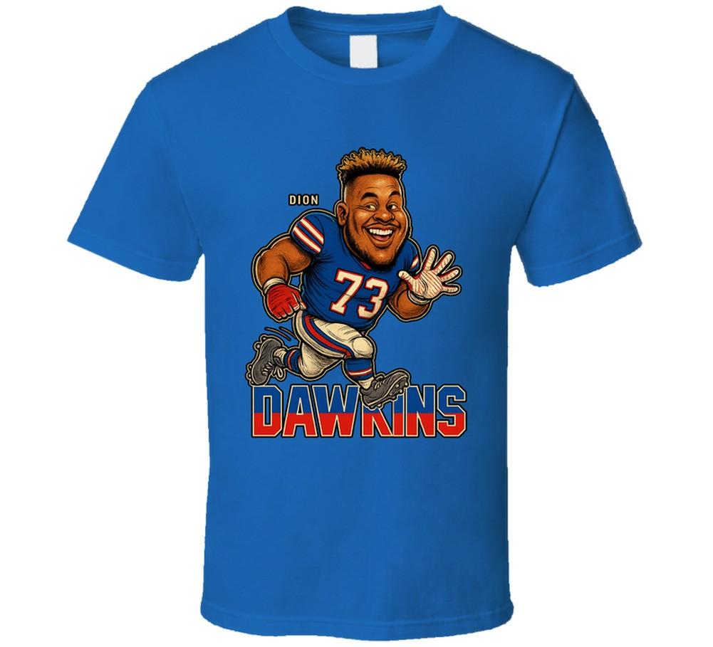 Dion Dawkins Football Caricature Fan T Shirt Mens Womens Tees Top