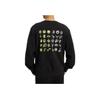 Nike NBA Team 31 Courtside Graphic Logo Print Crew Neck Sweatshirt Men Tops Black DR9125-010