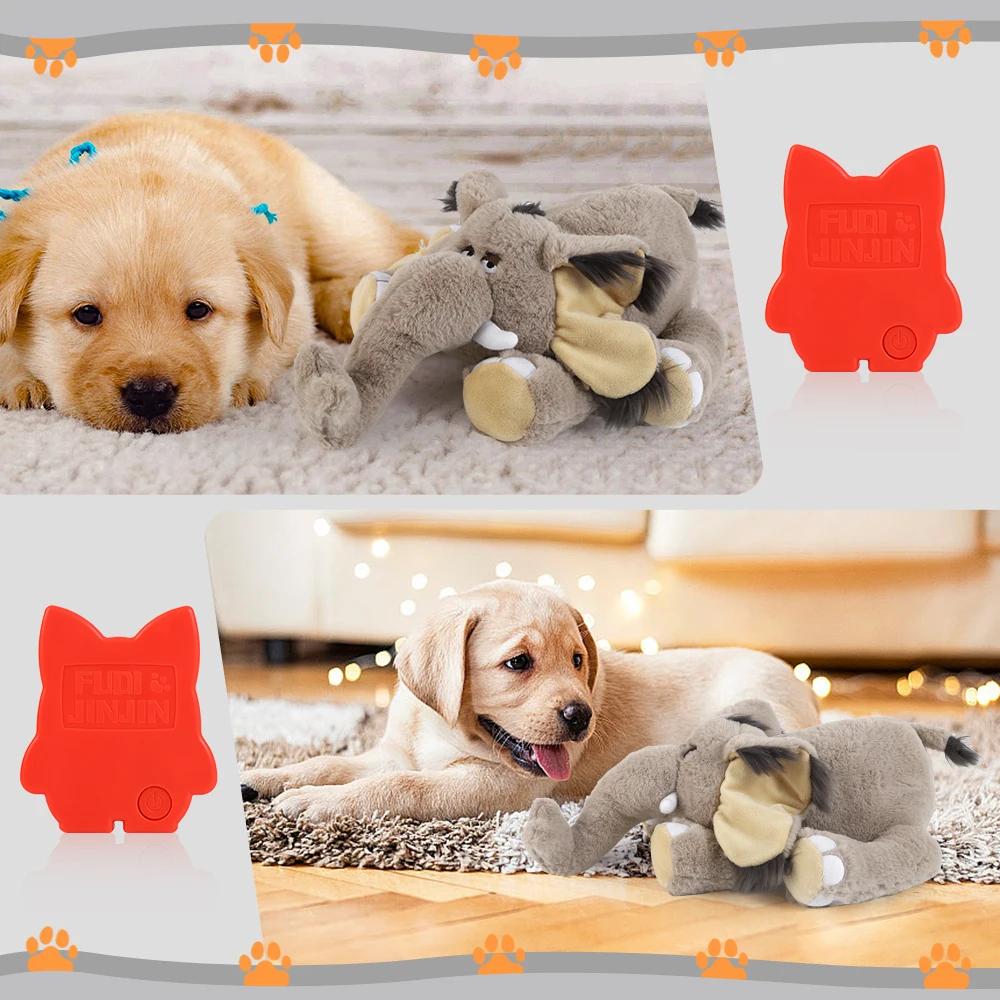 Heartbeat Stuffed Animal for Puppy Calming Aid Behavioral Aid, Dog Comfort Toy for Sleep Aid Cuddle