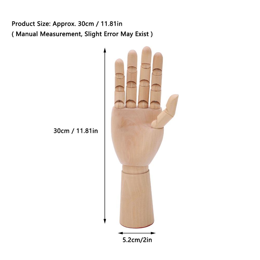 Wooden material Articulated Sketch Hand Mannequin Sketch learning practice