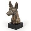 Pies Faraona, Chart Maltański - Statuetka Psa, Popiersie Na Kamiennej Podstawie, Rzeźba, Trofeum Na Wystawę Psów Marki Art-Dog