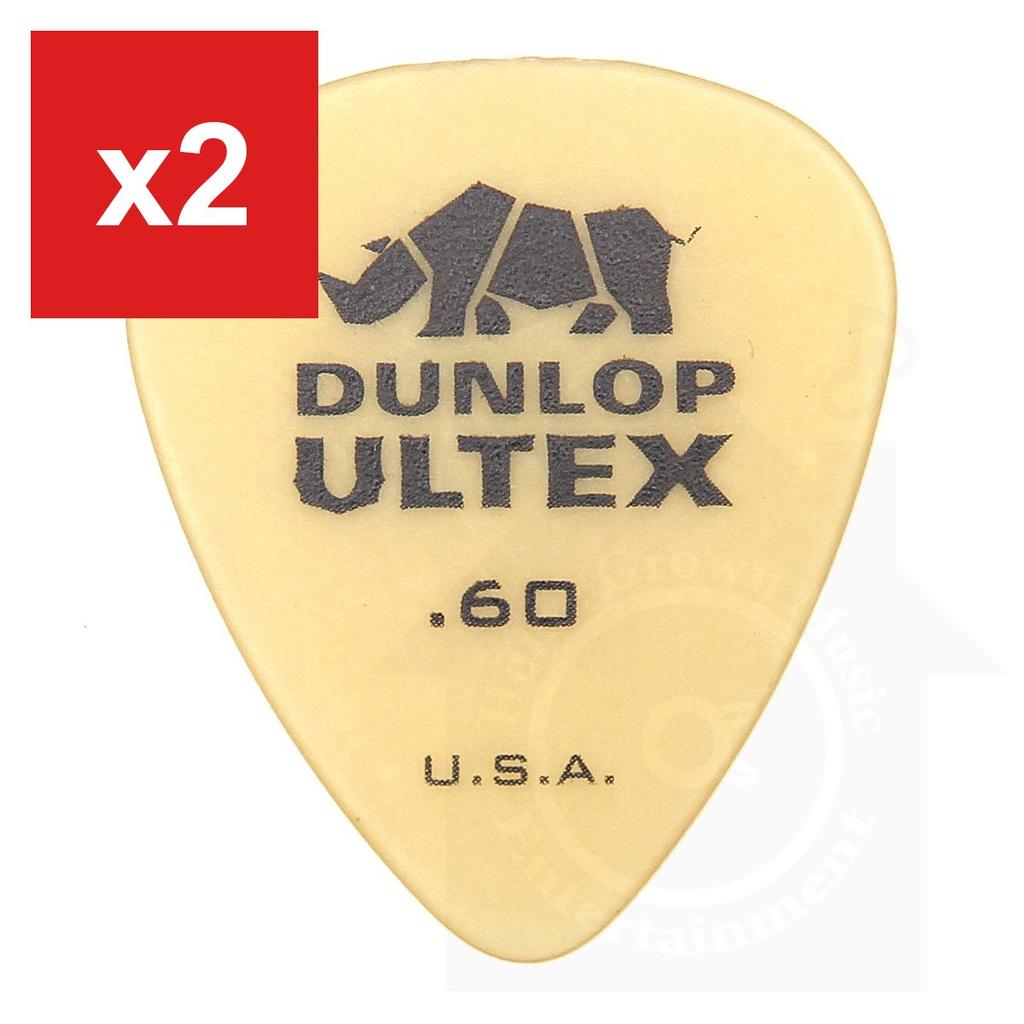 Медиаторы для гитары, Jim Dunlop, Ultex Standard 0,60 мм, упаковка 12 шт. с медиатором Musent Custom Players Pick | 421B060-ULT-12P