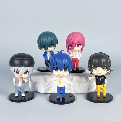 5 шт./компл. аниме BLUE LOCK аниме Isagi Yoichi Bachira Meguru Chigiri Hyoma Nagi Seishiro, замаскированная игрушка, модель, экшн-фигурка