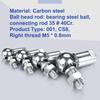 4Pcs M5 M6 M8 M10 Ball Joint Rod End Bearing Right Angle CS8/CS10/CS13/CS16 Rod End Ball Bearing