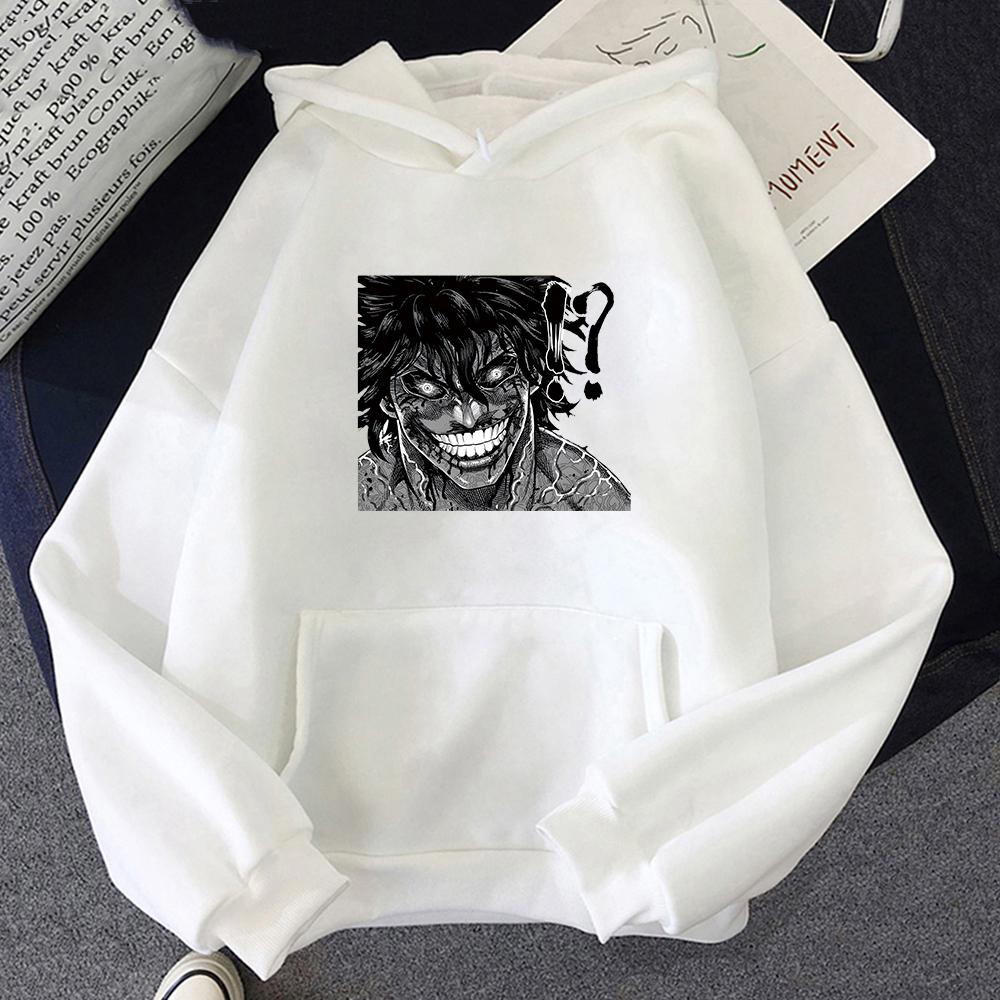 2026 Kengan Ashura Jun Sekibayashi Hoodie Japanese Anime Pattern Printed Men's Clothing Harajuku Fashion Casual Pullover