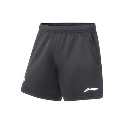 Бадминтонная коллекция Li Ning Повседневные шорты Унисекс Черные AAPT059-1