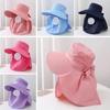 Ear Flap Women Hats UV Protection Sunscreen Cap Summer Sun Hat Fishing Hunting Hiking
