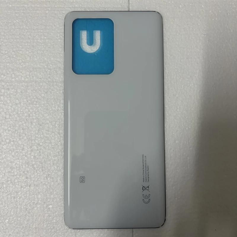 Корпус Для Xiaomi Redmi Note 12 Pro Plus 6.67" Задняя крышка аккумулятора Ремонтный Заднее стекло Корпус Крышка объектива камеры