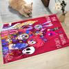 Digital Circus Carpet Rug Soft Washable Antislip Home Living Room Sofa Mats Personalized Christmas Rug