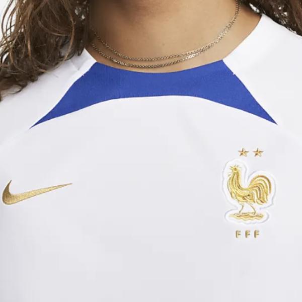 Nike Мужские белые футболки для футбола, умеренный прямой крой, DH6444-102