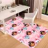 Custom personalization Gabby's Dollhouse Print Area Rug - Soft, Washable Non-Slip Indoor Mat,Living Room,Home&Office Decorative Rug