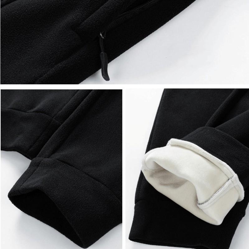 Мужская осенне-зимняя мода больших размеров, корсетные брюки, свободные спортивные повседневные брюки из флиса Auger