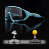 Outdoor Photochromic Cycling Sunglasses Sports Road MTB Running Drving Glasses Bicycle Goggles UV400 Safety Bike Eyewear