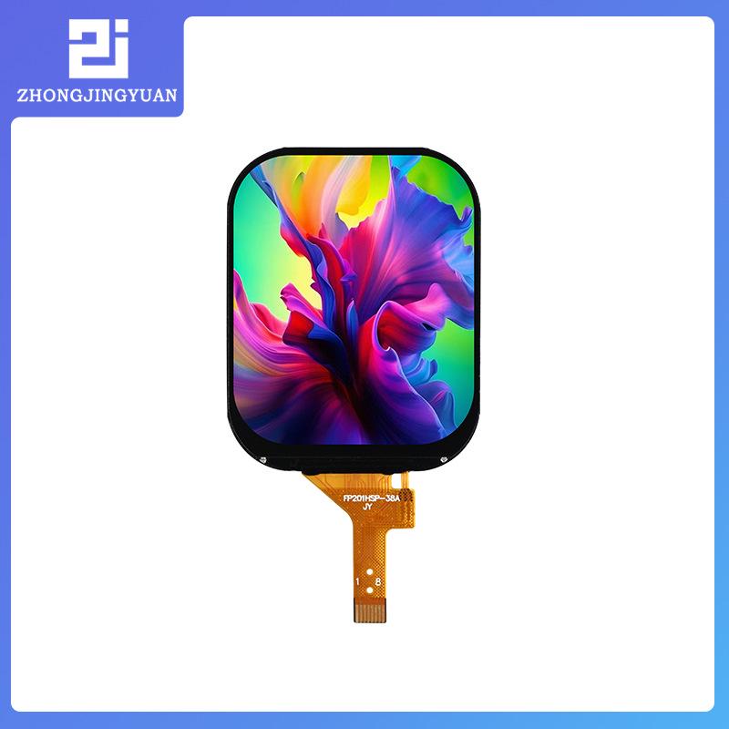2.01" 240x296 High-Definition IPS TFT LCD Display Screen NV3031 Serial Port