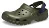 Crocs Sport Clog Army 30cm Off-Road Sandals, Green/Navy,