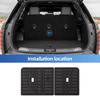 For Hyundai Palisade 6/7 Seater Hybrid 2020-2026 Trunk Mat Cargo Liner TPE Third Row Seat Backrest Mat Anti Dirty Protective Pad