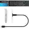 20 Гбит/с USB 3.2 Gen 2x2 USB-C Адаптер на переднюю панель Type-C, Кабель-удлинитель для разъема материнской платы, USB-C на USB3.2 Type-E Key-A 20-контактный