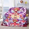 Плюшевое фланелевое одеяло Cardcaptor Sakura, мягкое, теплое, легкое, для дивана, кровати, домашнего использования -QJY