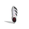 Adidas Adizero Finesse Spikes White Gold Solar Red Unisex Sneakers Footwear-White Core-Black FY4081
