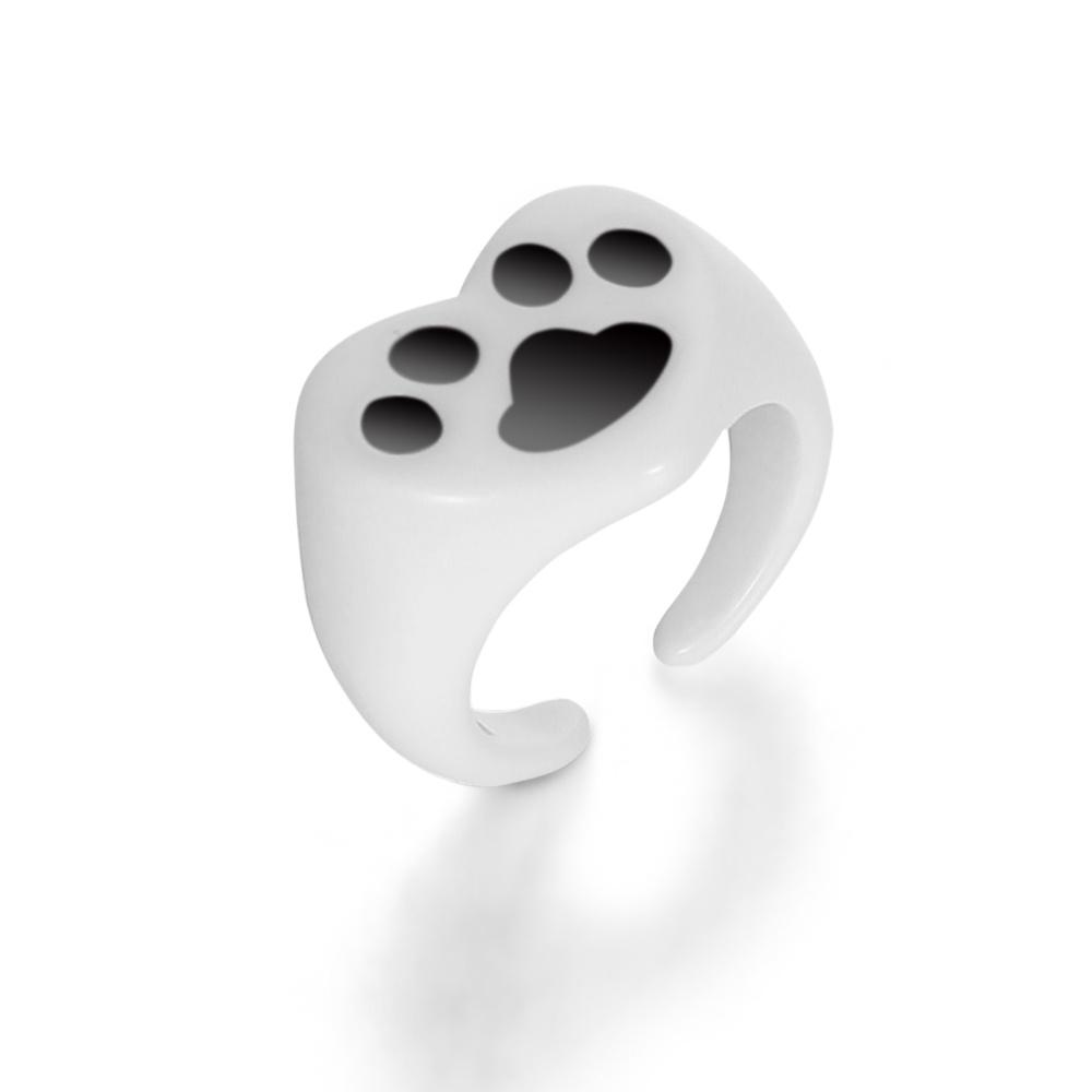 Модные милые разноцветные кольца из смолы для женщин, эффектные ювелирные аксессуары с лягушкой, птицей и животными