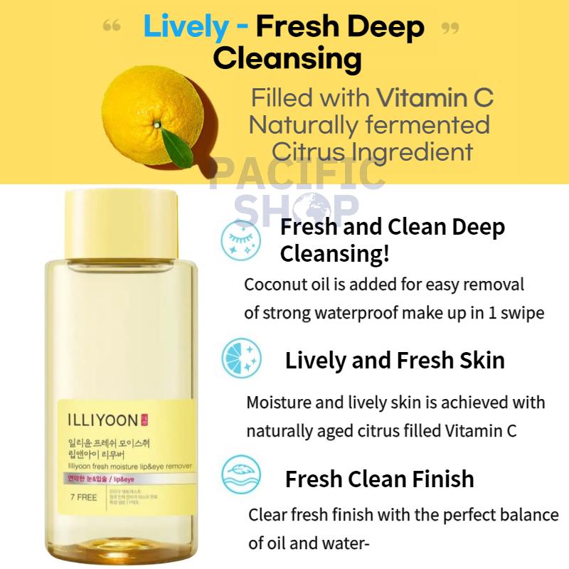 ILLIYOON Средство для снятия макияжа с губ и глаз Fresh Moisture 300мл