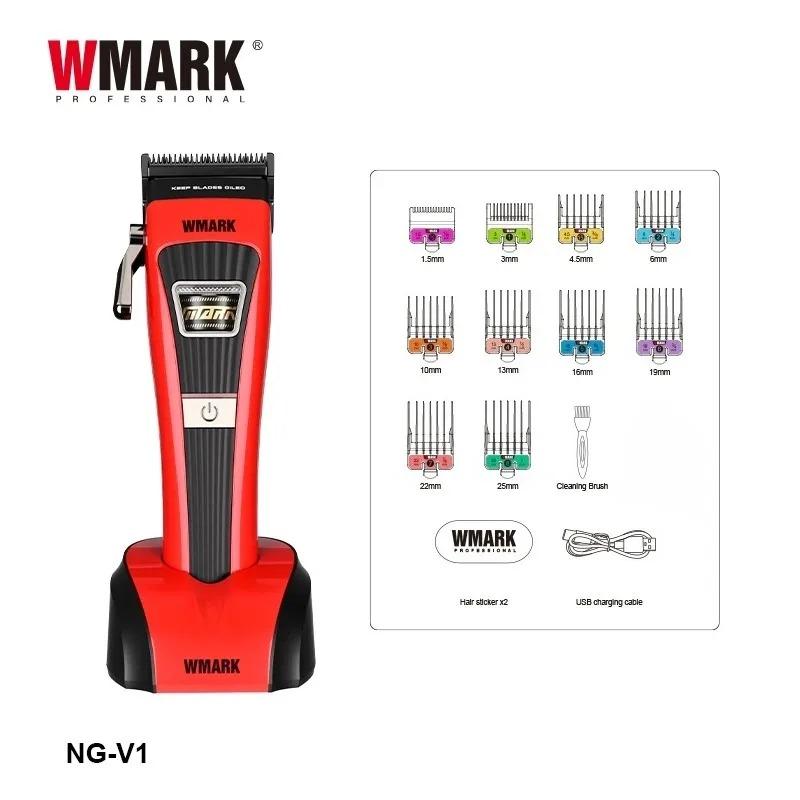 WMARK Professional Hair Trimmers Brushless Outer Rotor Electric Hair Clippers BLDC Haircut HIGH-END Trimmer for Men NG-V1 NG-VT1