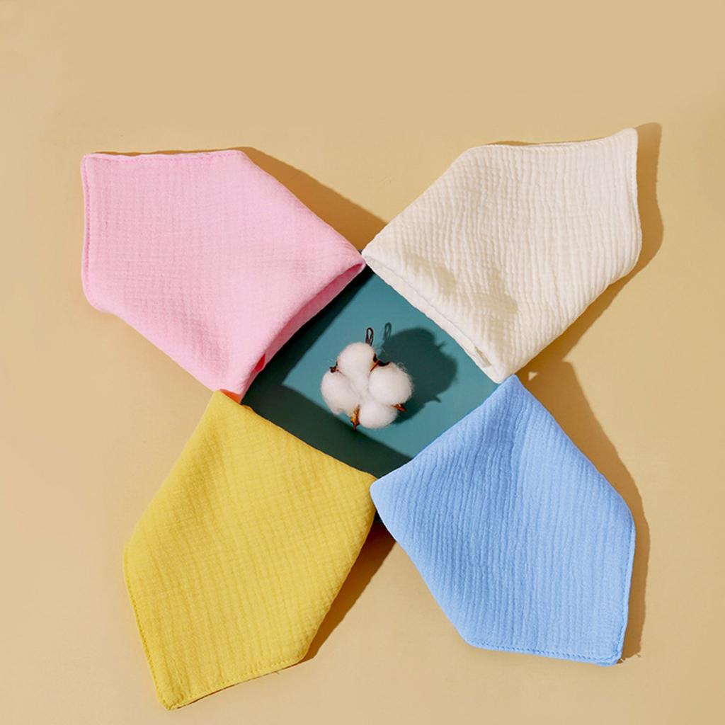 Baby Bath Towel Wipes Baby Washcloths Newborn Face Towel Baby Burp Cloths Soft Absorbent Cotton Wash Towel 20/30cm Gift
