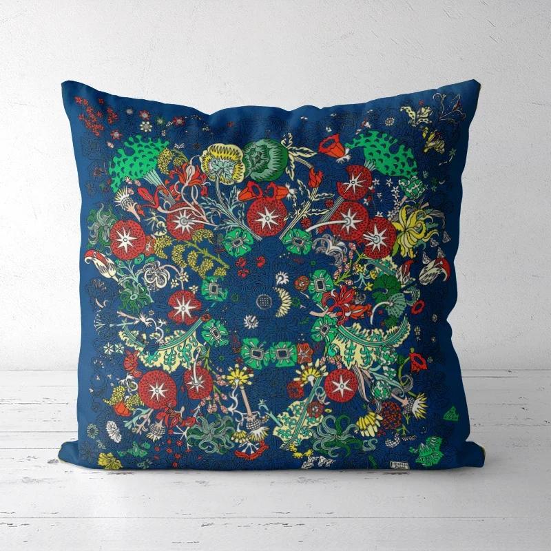 Наволочка с принтом для дропшиппинга, декоративные наволочки, высококачественная, королевская, высококачественная, толстая, дизайн в европейском стиле, богатый итальянский дизайн, 1-27#