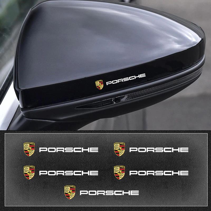 Универсальная 3D металлическая эмблема-наклейка для автомобиля и мотоцикла, Декор для Porsche Carrera Cayenne Panamera Macan Boxster 911 928 918